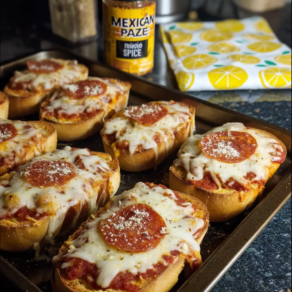 Easy Garlic Bread Pizza