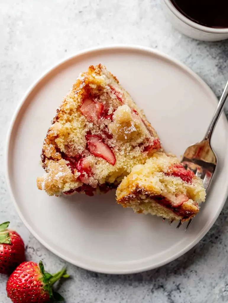Strawberry Pineapple Pound Cake