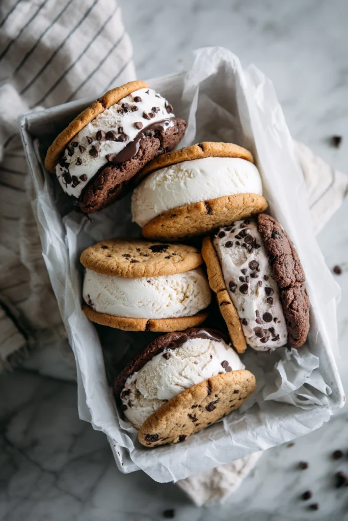 Vegan Ice Cream Sandwiches