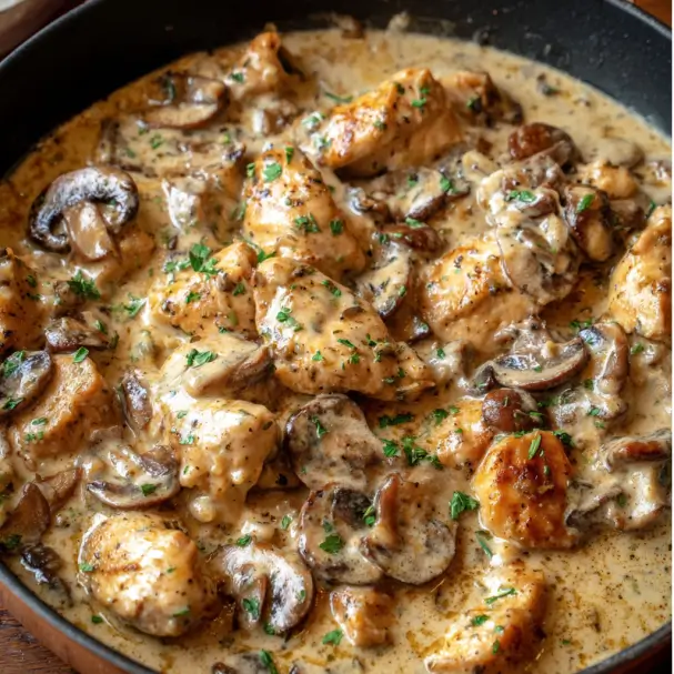 Chicken Stroganoff