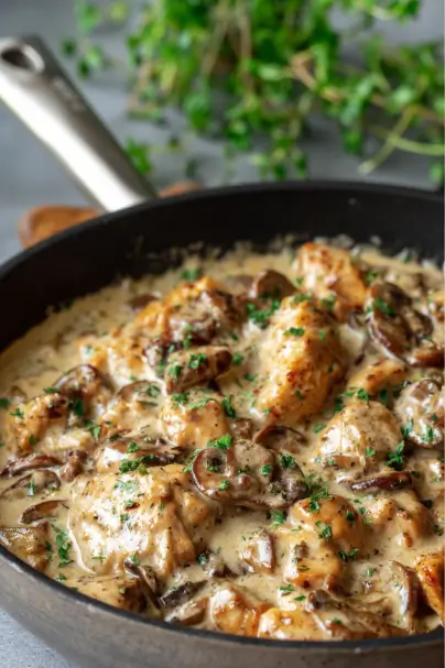 Chicken Stroganoff