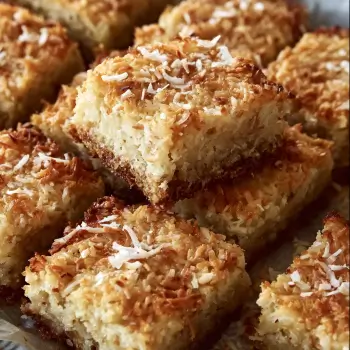 Coconut Butter Bars