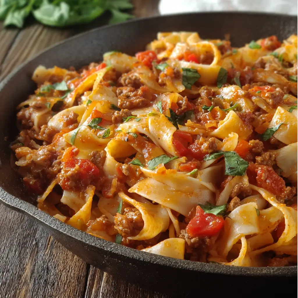 Italian Drunken Noodles