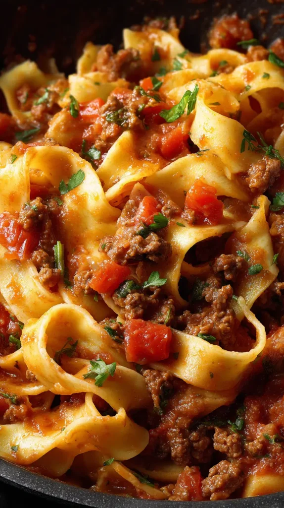 Italian Drunken Noodles