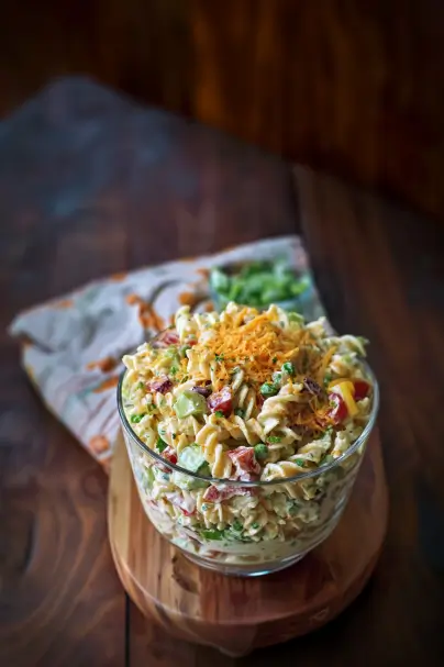 Layered Pasta Salad
