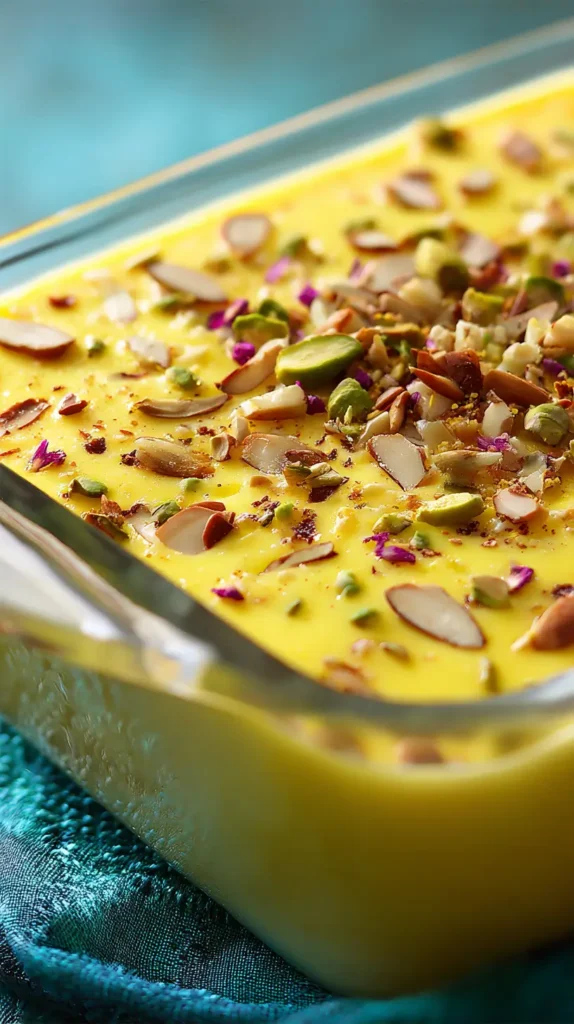 Mango Butter Pudding