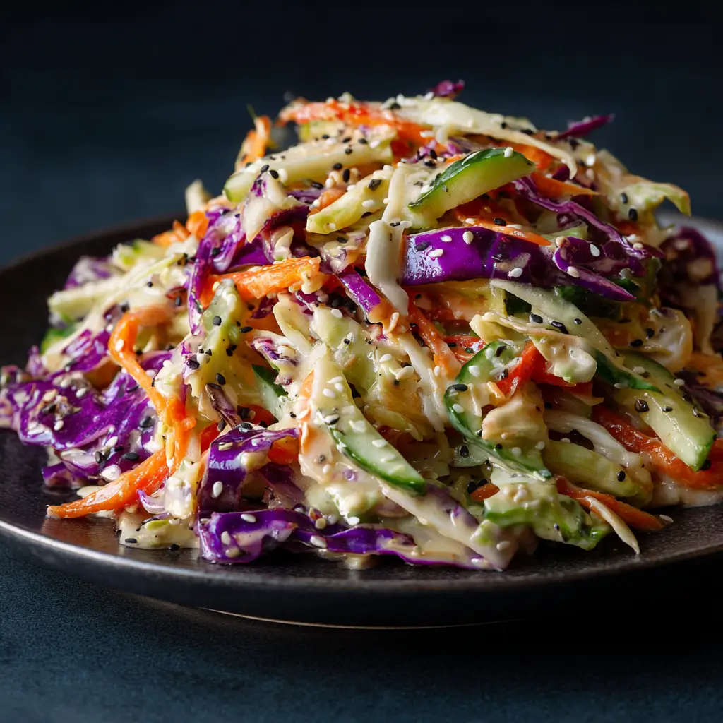Spicy Sesame Coleslaw
