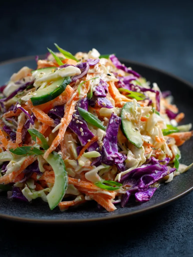 Spicy Sesame Coleslaw