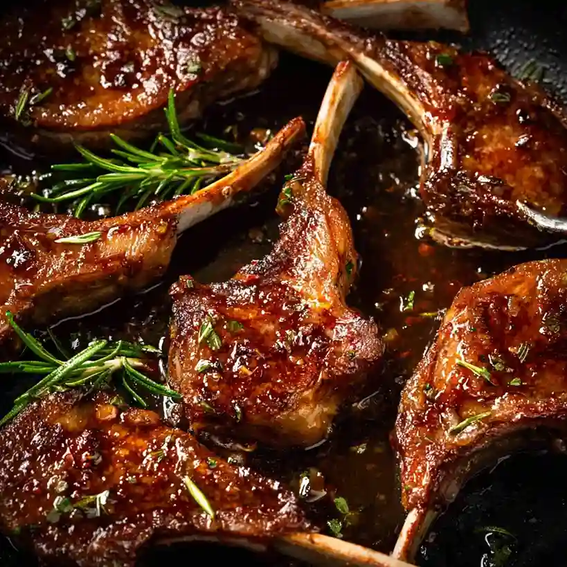 Cast Iron Lamb Chops