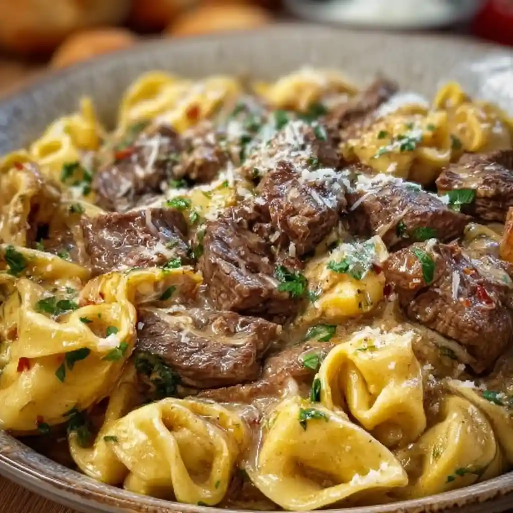 Cheesesteak Tortellini