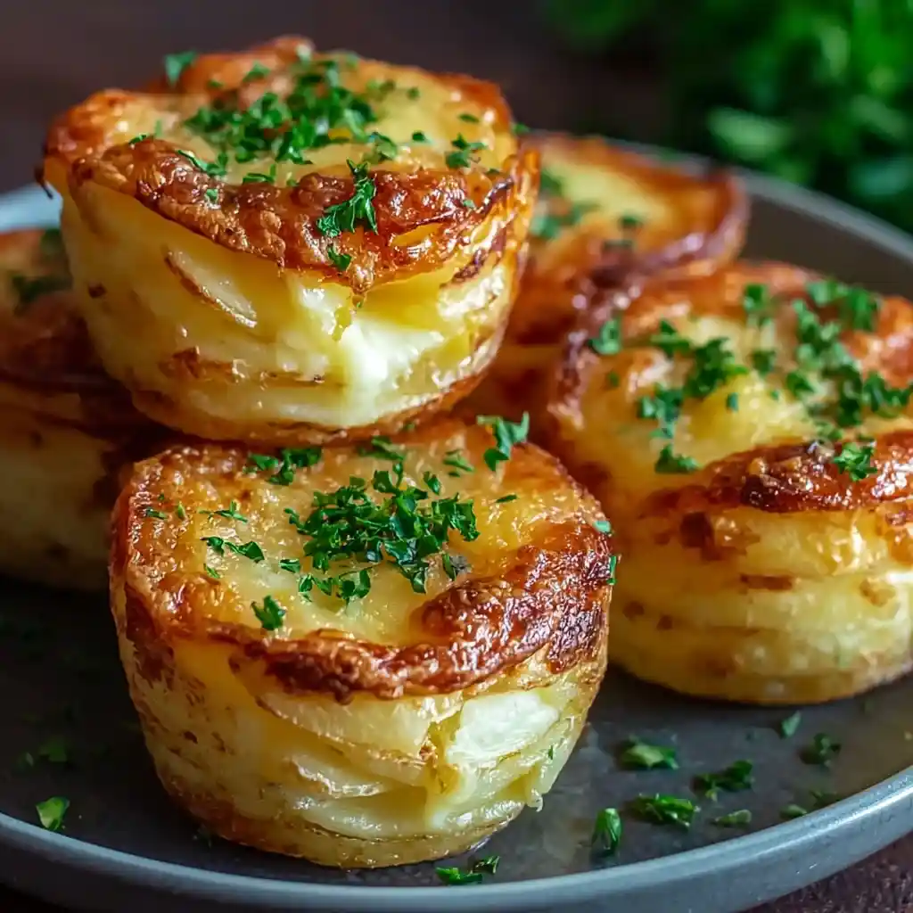 Cheesy Mashed Potato Puff