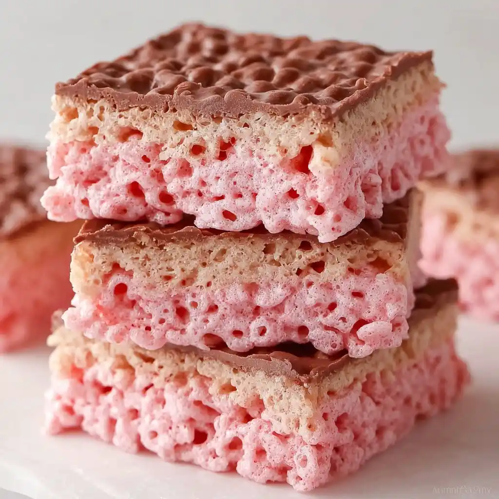 Cherry Rice Krispie Treats