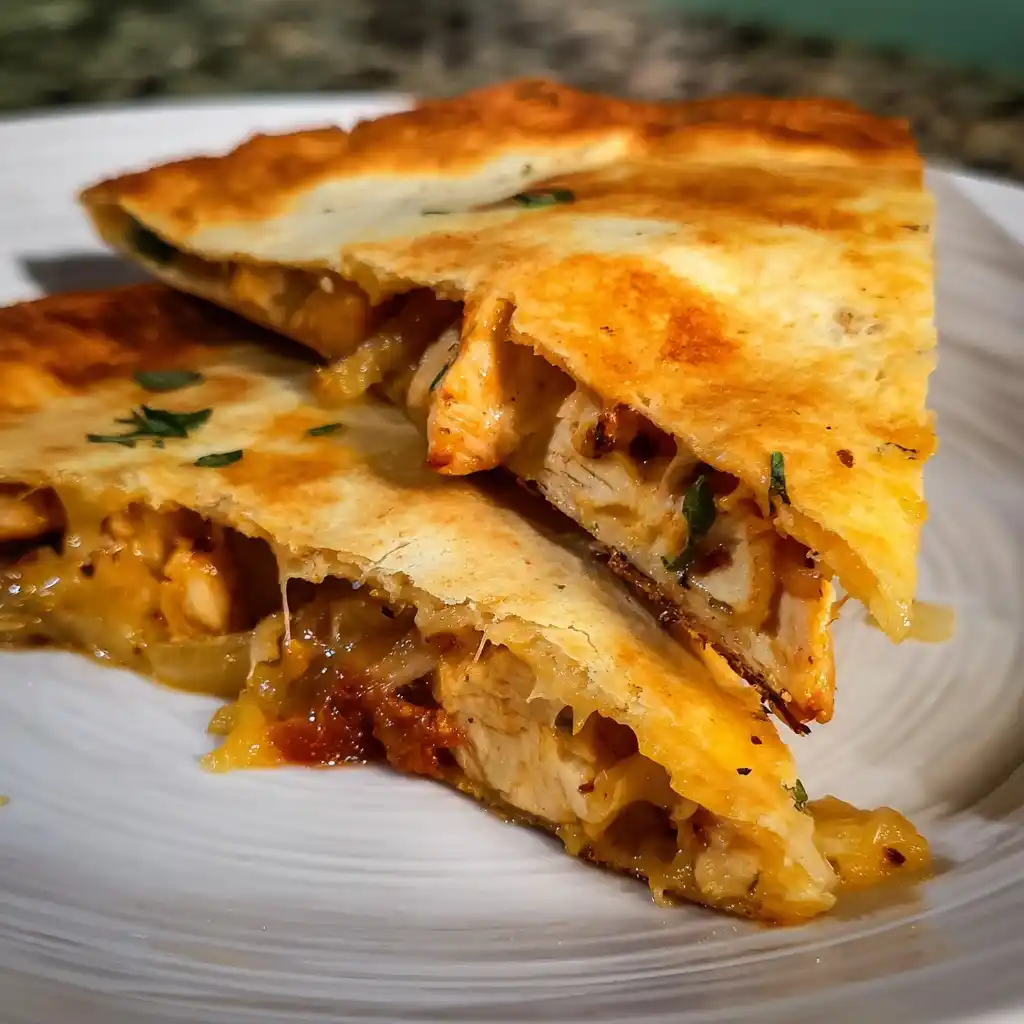 Crispy Chicken Quesadilla