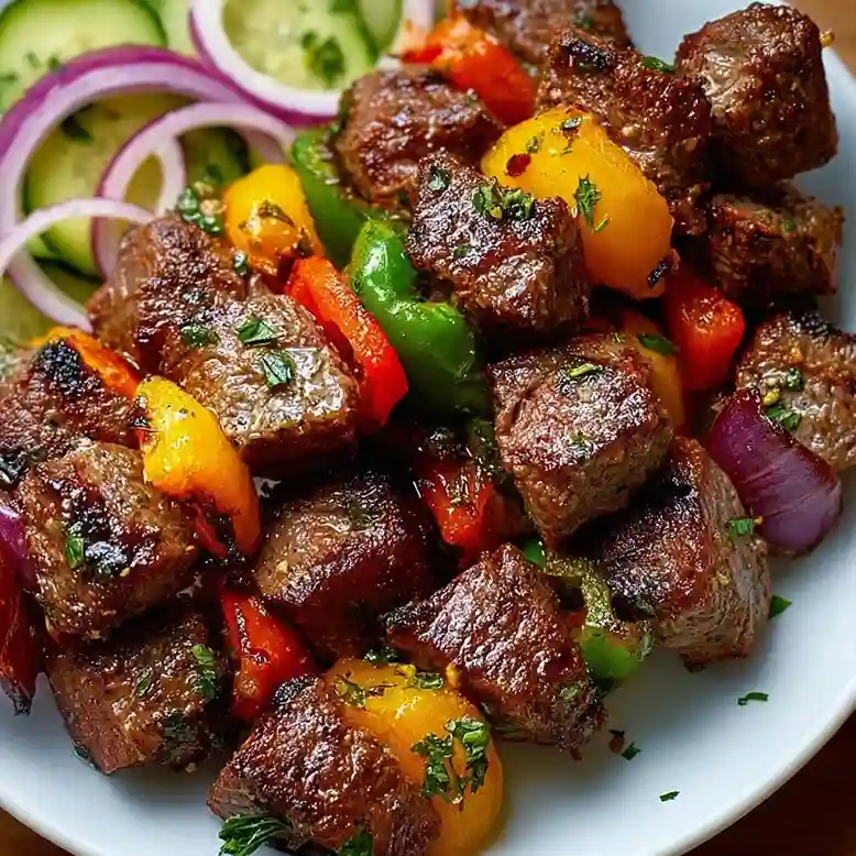 Greek Beef Kebabs