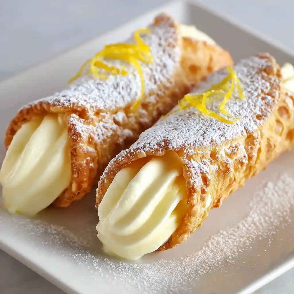 Lemon Meringue Pie Cannoli