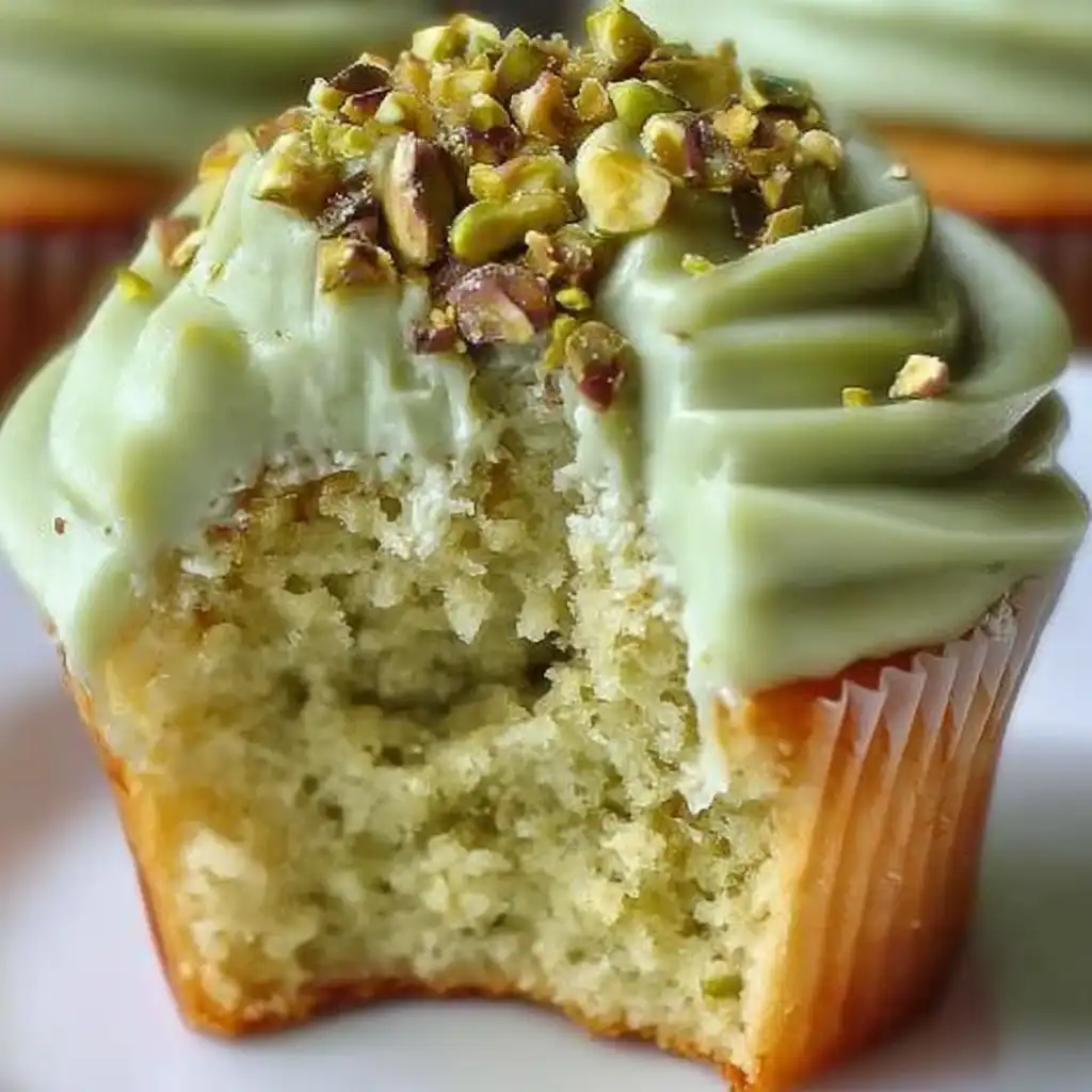 Pistachio Cupcakes