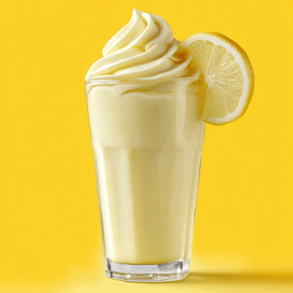 Creamy Vanilla Lemonade Frosty