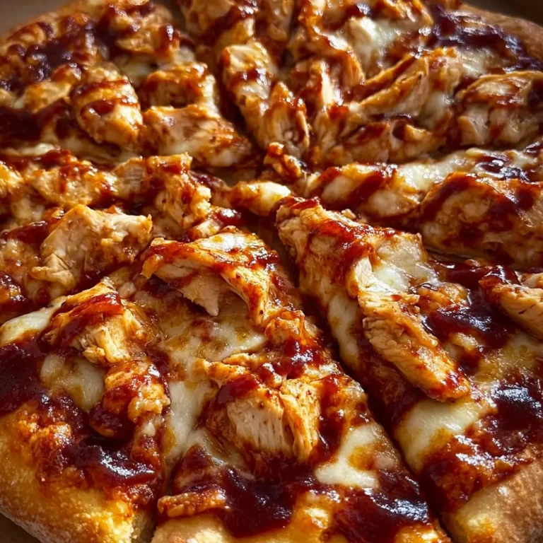 BBQ Chicken Pizza Delight