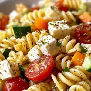 Caprese Pasta Salad Recipe - Fresh Summer Side Dish