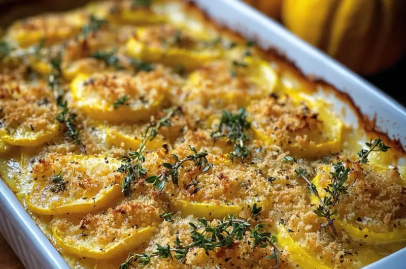 Southern Squash Casserole Recipe