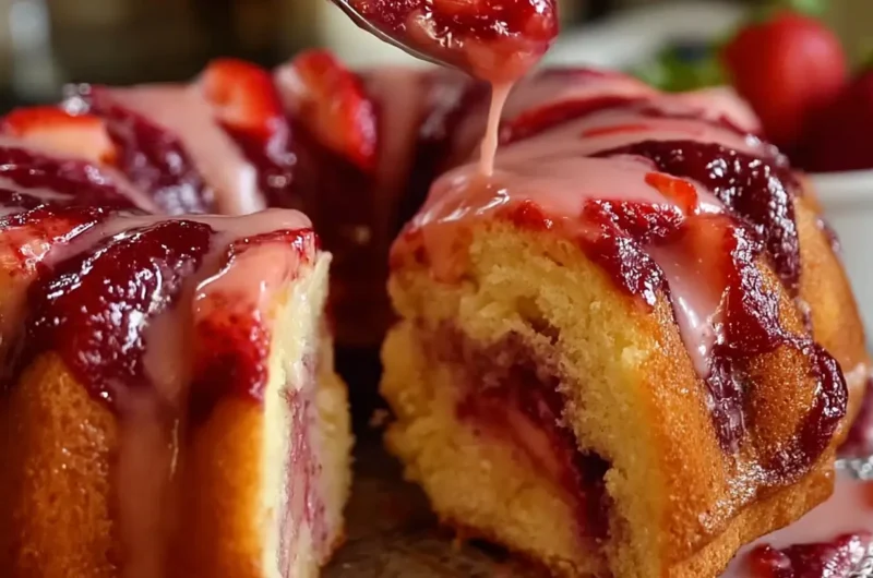 Irresistible Strawberry Pineapple Pound Cake Recipe: Tropical Paradise in Every Slice