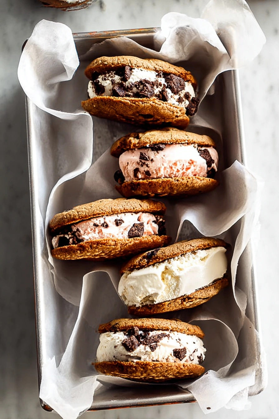 Vegan Ice Cream Sandwiches