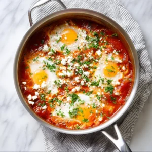 Perfect Stovetop Shakshuka Breakfast