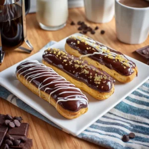Classic Chocolate Eclairs Recipe - French Choux Pastry Perfection