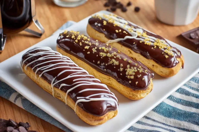 Classic Chocolate Eclairs Recipe - French Choux Pastry Perfection