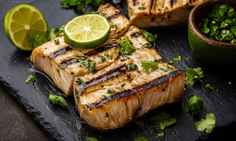 Lime Grilled Swordfish