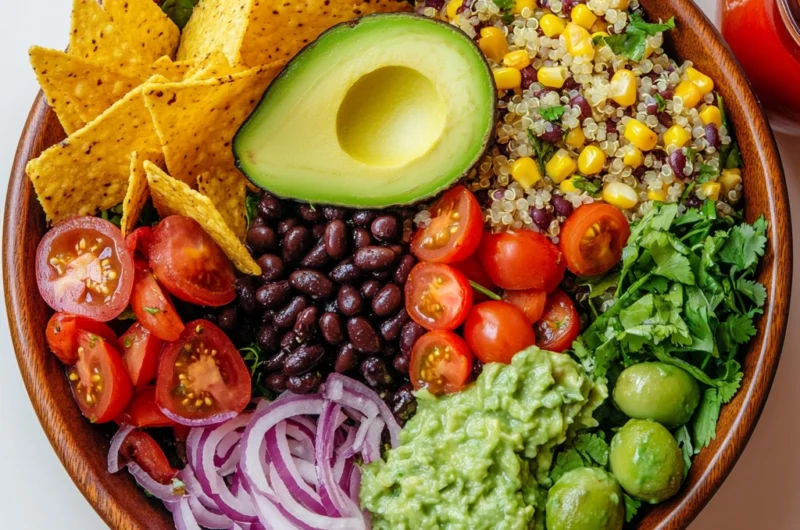7-Ingredient Plantain Salad With Avocado Cilantro Lime Dressing – A Fresh, Tropical Twist