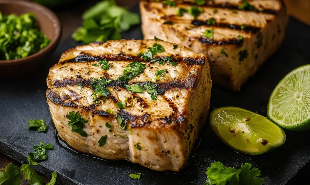Lime Grilled Swordfish