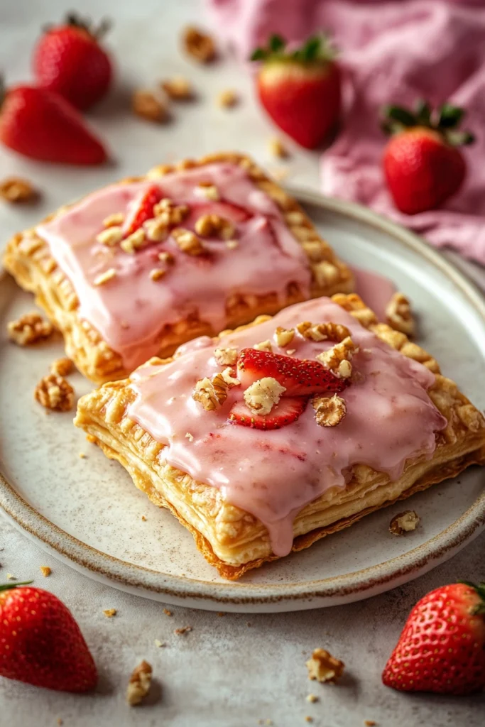 Strawberry Walnut Hand Pies