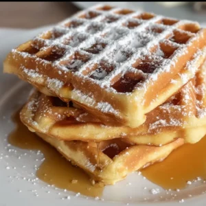 Churro Waffles - Sweet Breakfast Fusion Recipe