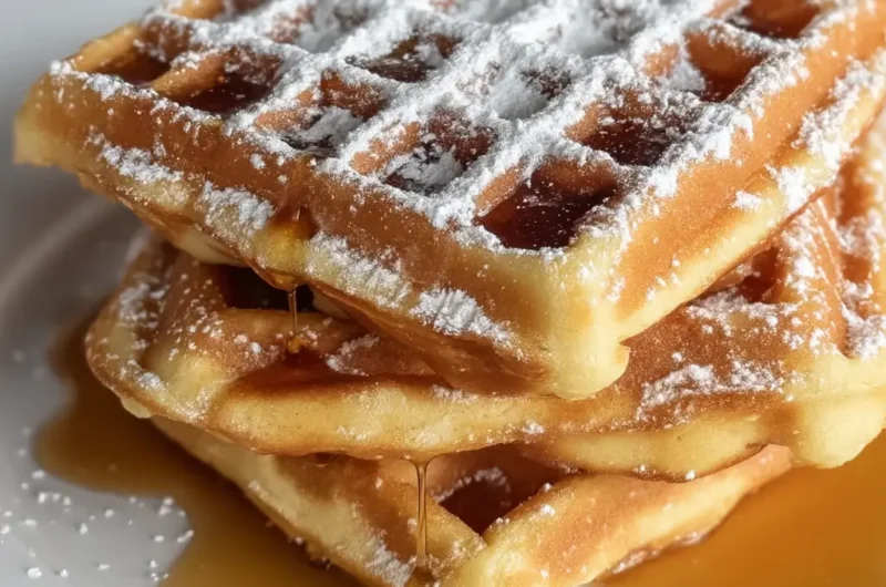 Churro Waffles - Sweet Breakfast Fusion Recipe