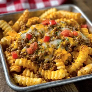 Cheeseburger French Fry Casserole - Ultimate Comfort Food