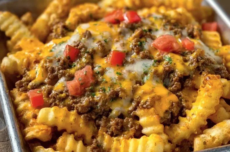 Cheeseburger French Fry Casserole - Ultimate Comfort Food