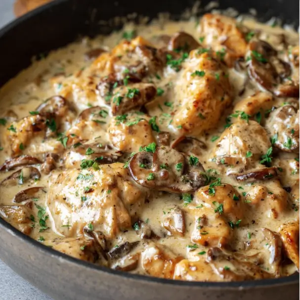 Chicken Stroganoff
