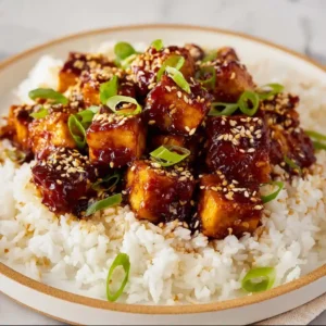 Honey Garlic Sesame Tofu Irresistible Flavor Boost