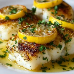 Lemon Garlic Butter Cod: Flavorful and Easy Recipe