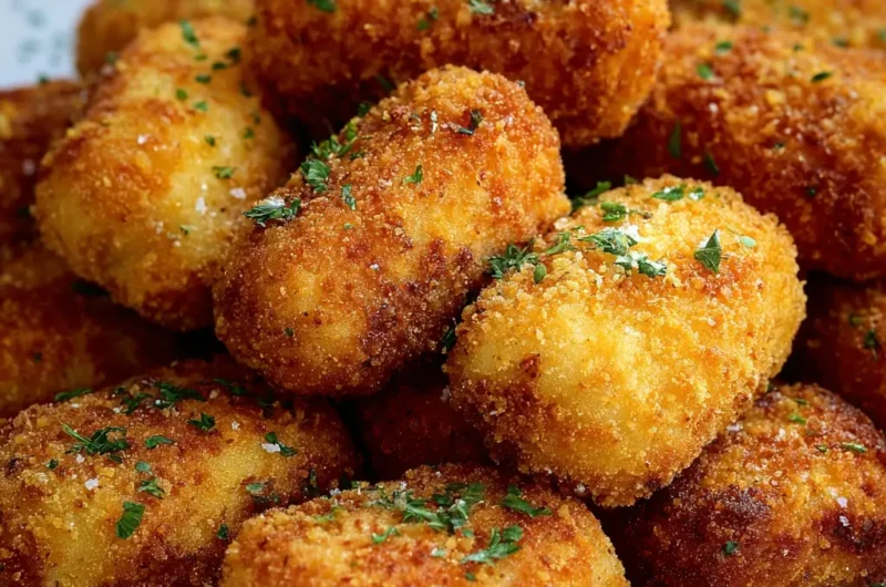 Golden Crispy Homemade Potato Croquettes Recipe