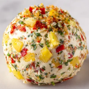 Heavenly Cheeseballs with Pineapples Recipe