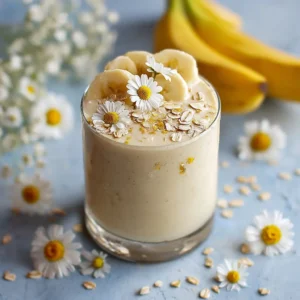 Banana Chamomile Smoothie
