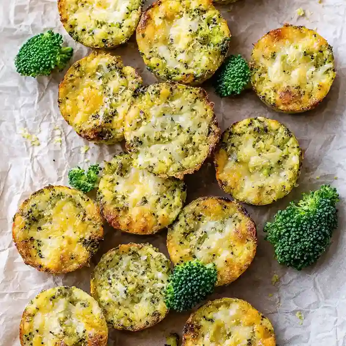 Broccoli Cheddar Quinoa Bites