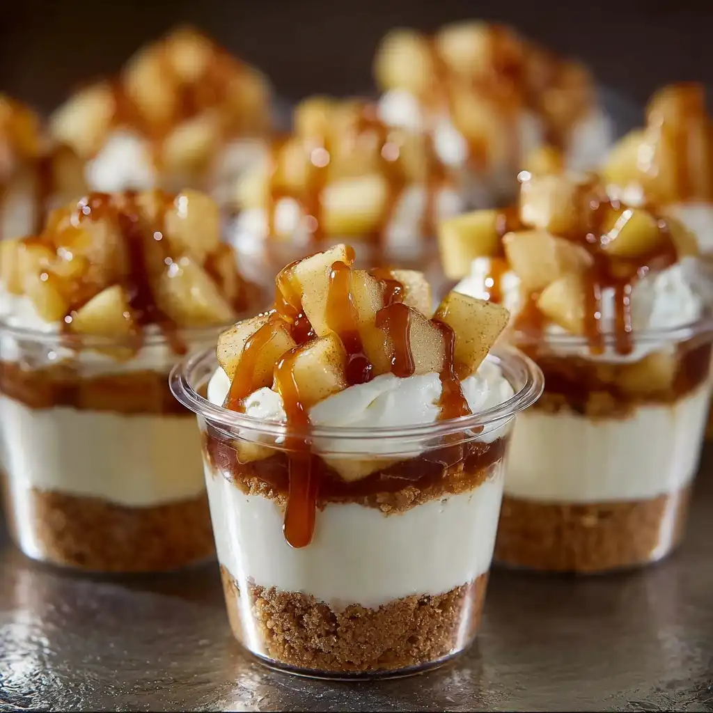 Caramel Apple Dessert Cups