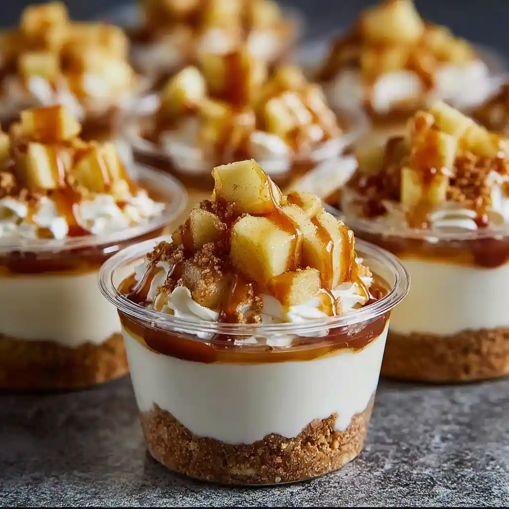 Caramel Apple Dessert Cups