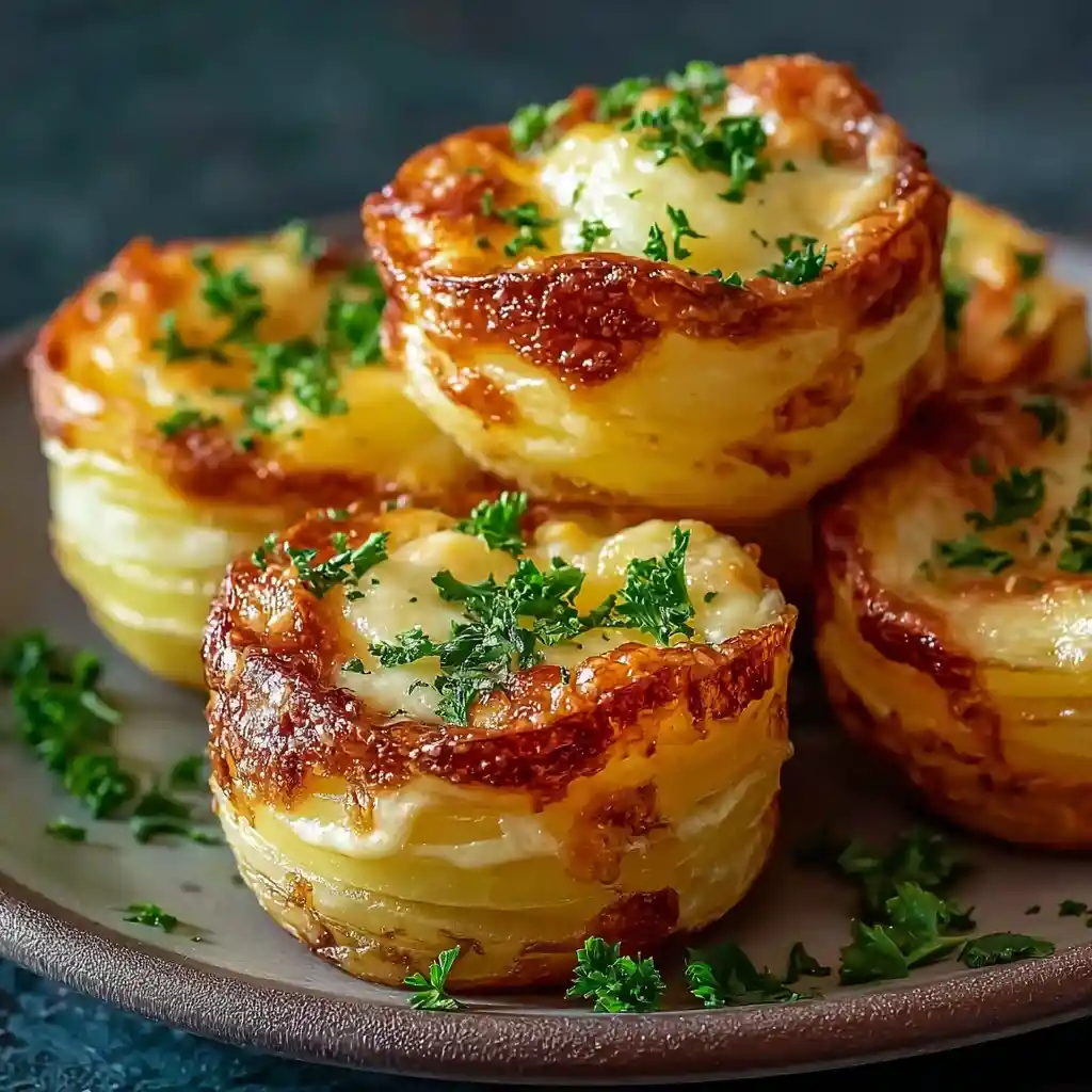 Cheesy Mashed Potato Puff
