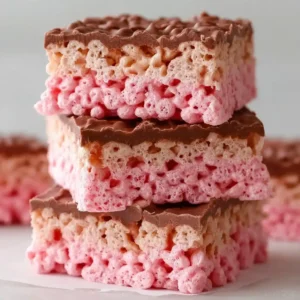Cherry Rice Krispie Treats