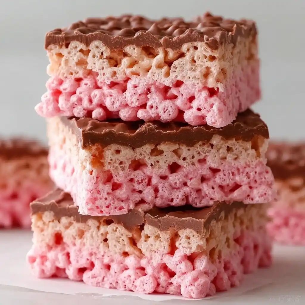 Cherry Rice Krispie Treats