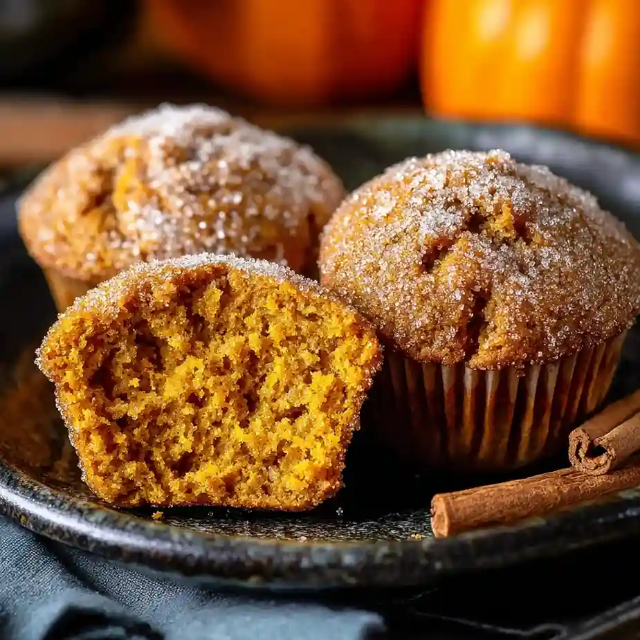 Cinnamon Sugar Pumpkin Muffins: A Fall Baking Classic